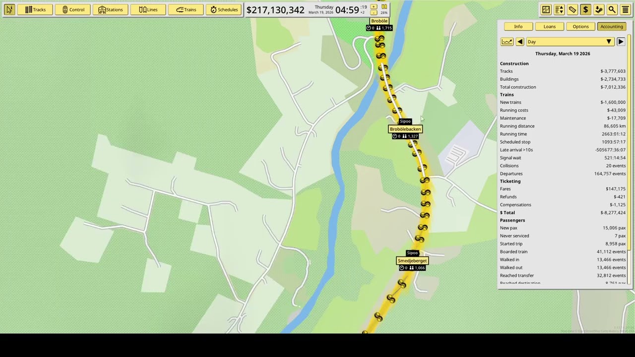 NIMBY Rails - Creating HSL Line 841B