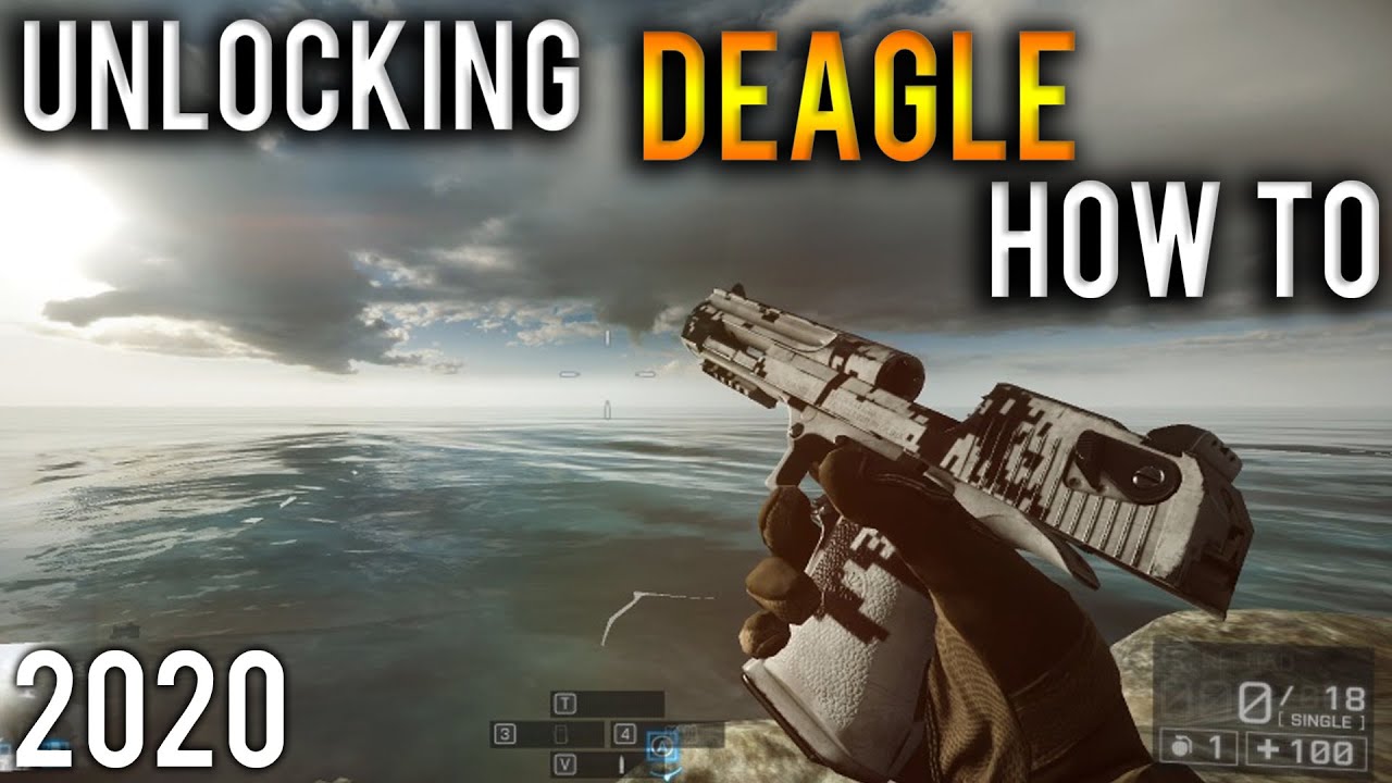 ●HOW TO UNLOCK THE DEAGLE!! | Battlefield 4 2020 !!