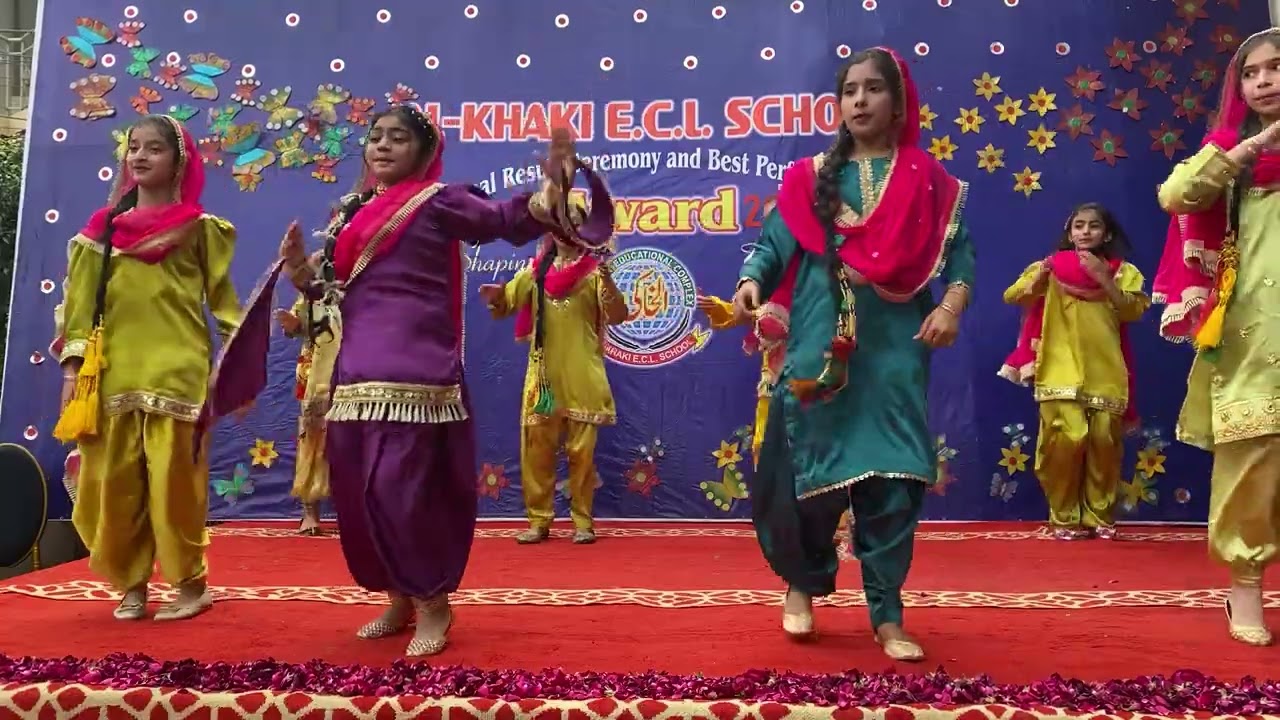 Aau Ji Ji Aaya nu welcome performance at Al Khaki ECL School mian channu| tablo performance #school