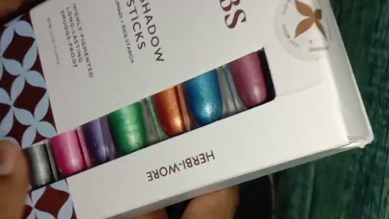 JUST HERBS 8IN1 EYESHADOW LIDSTICKS