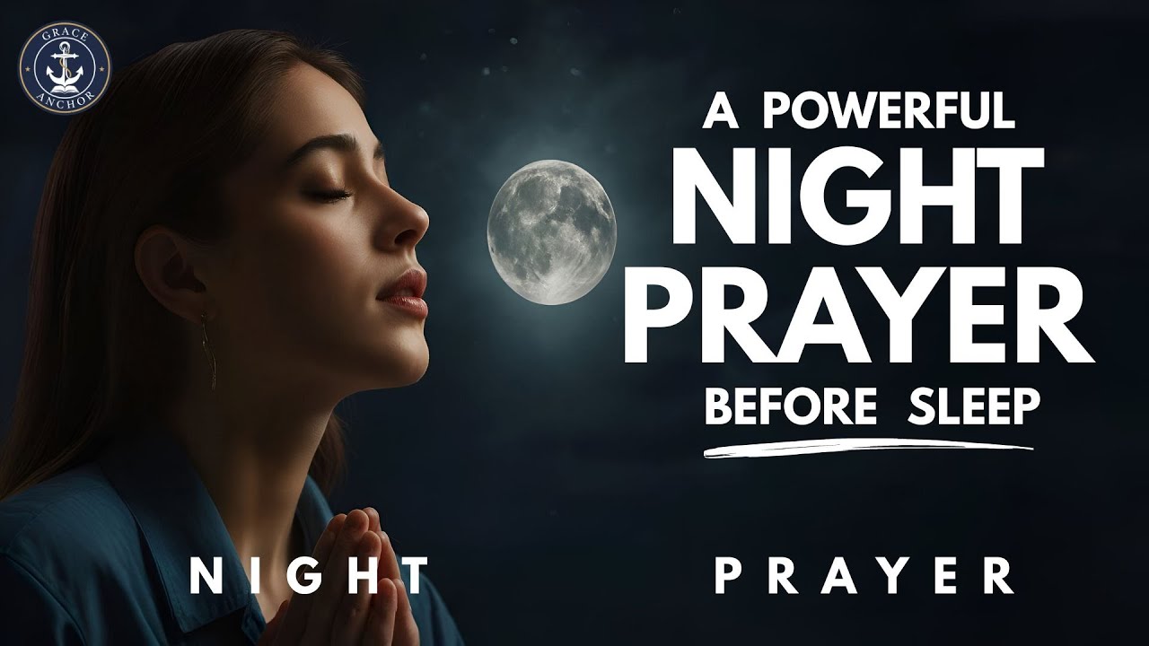 Lord, I Surrender My Worries to You Tonight | Powerful Night Prayer for Peace, Healing, and Rest