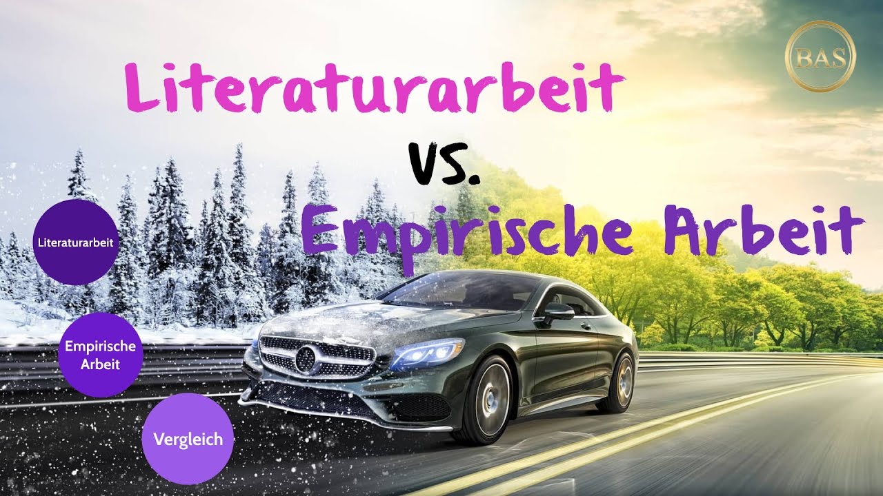 Literaturarbeit vs. empirische Arbeit