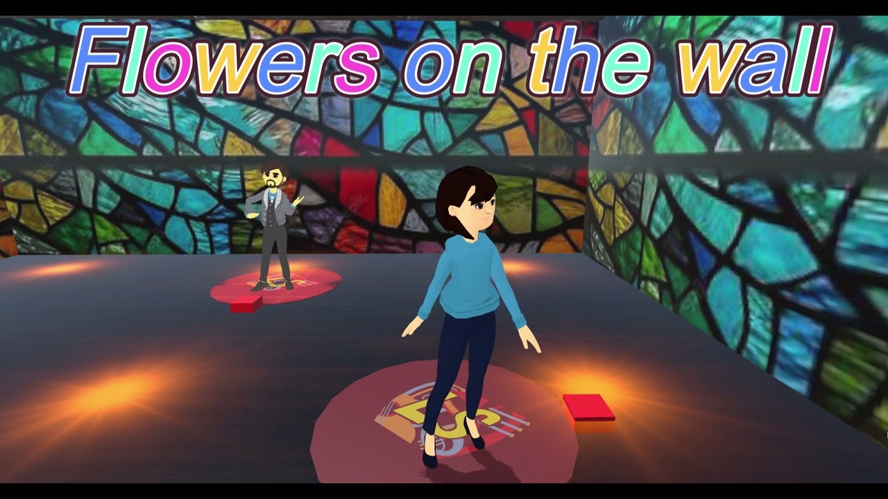 【Flowers on the wall】