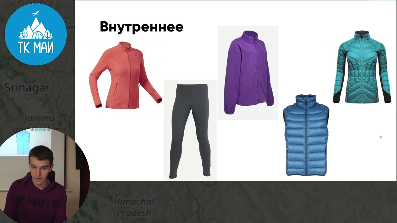 Личное снаряжение в лыжном походе. ТК МАИ 07.11.24