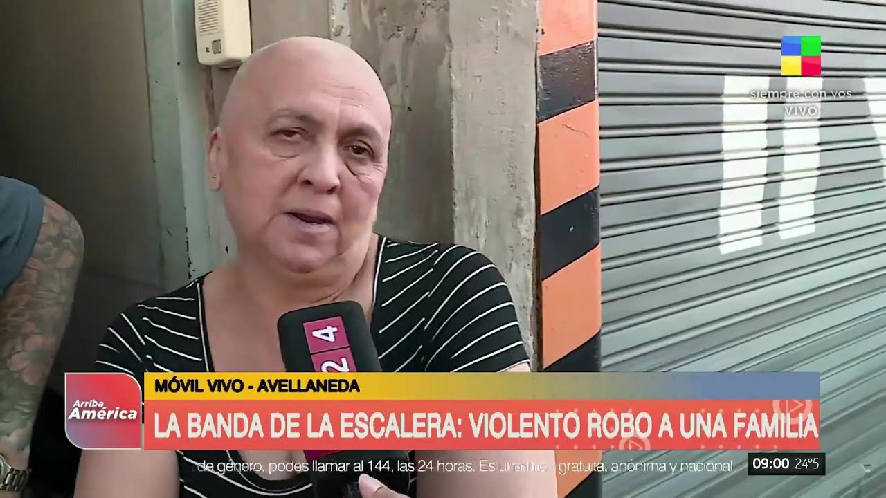 🔴 La banda de la escalera: violento robo a una familia en Avellaneda