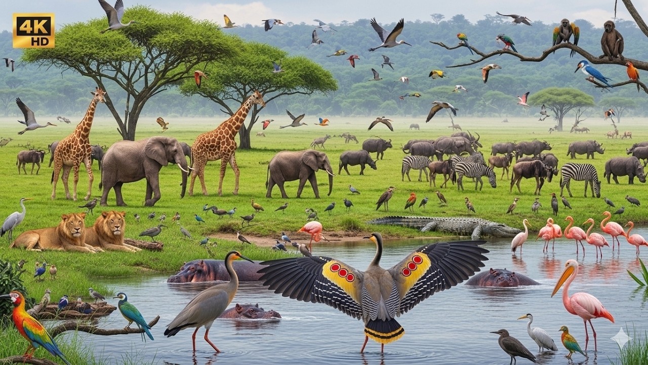 100 Rare Rainforest Wildlife Moments – Epic Cinematic Documentary