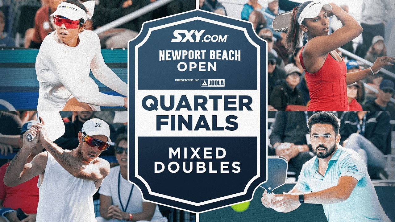 Johnson/Johnson vs Black/Khlif at the SXY Newport Beach Open