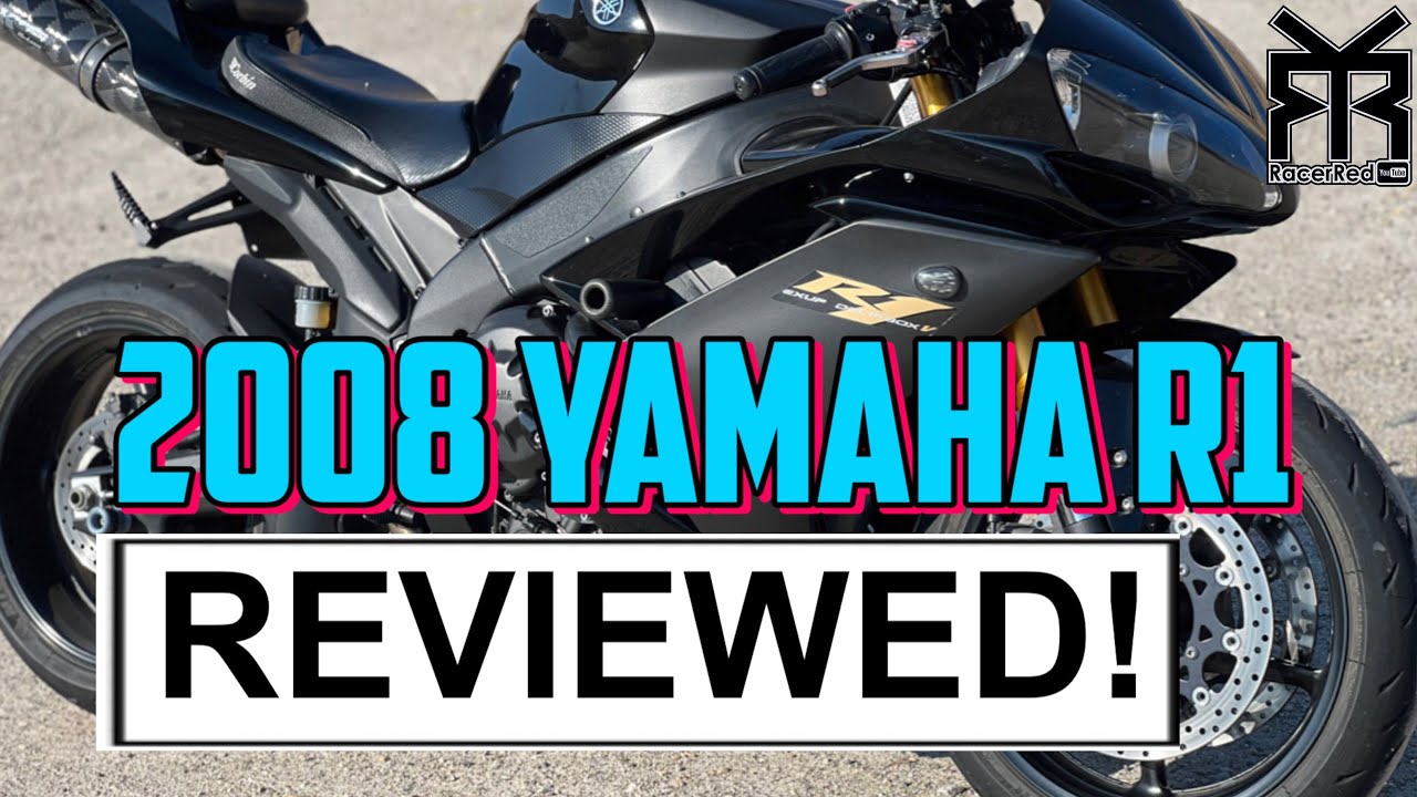 2008 YAMAHA R1 Full Superbike Motorcycle Review [YZF-R1 2007-08]