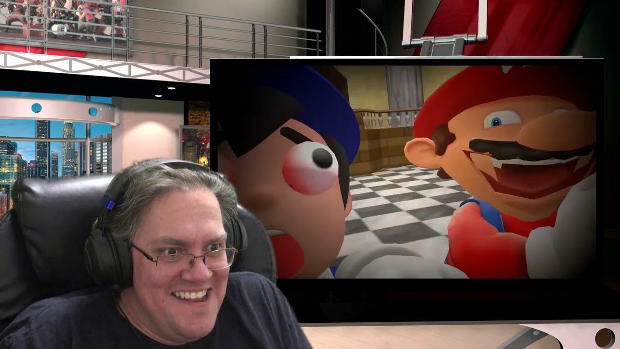 Scaredy SMG4, Mario и SMG4 играют в Slendytubbies Reaction