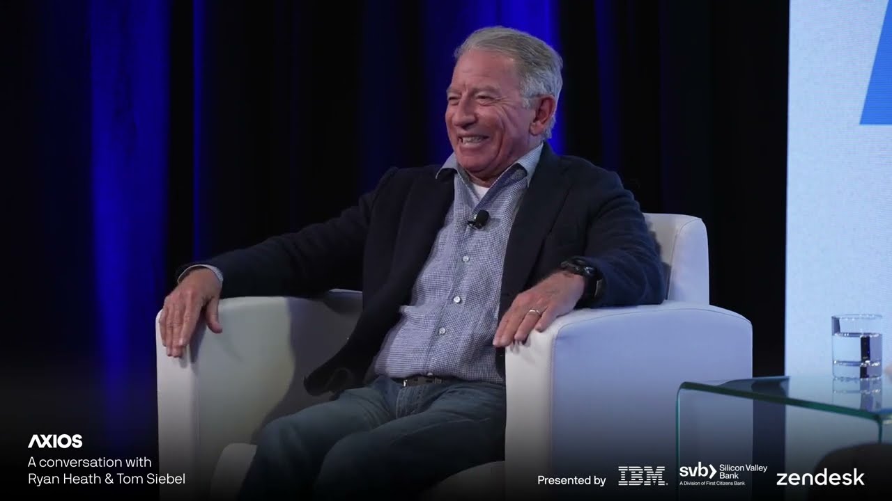 The Next Generation of AI | Tom Siebel at the Axios AI+ Summit