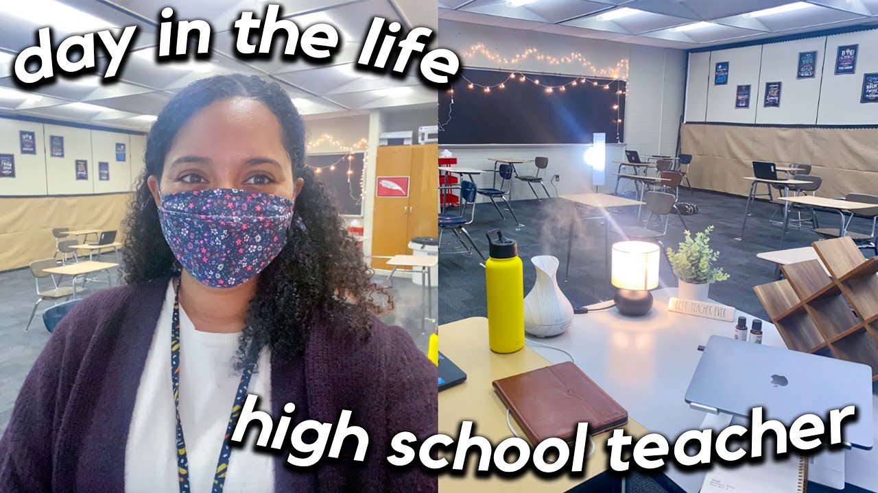 Day in the life: first year, high school english teacher ✰ teaching during COVID