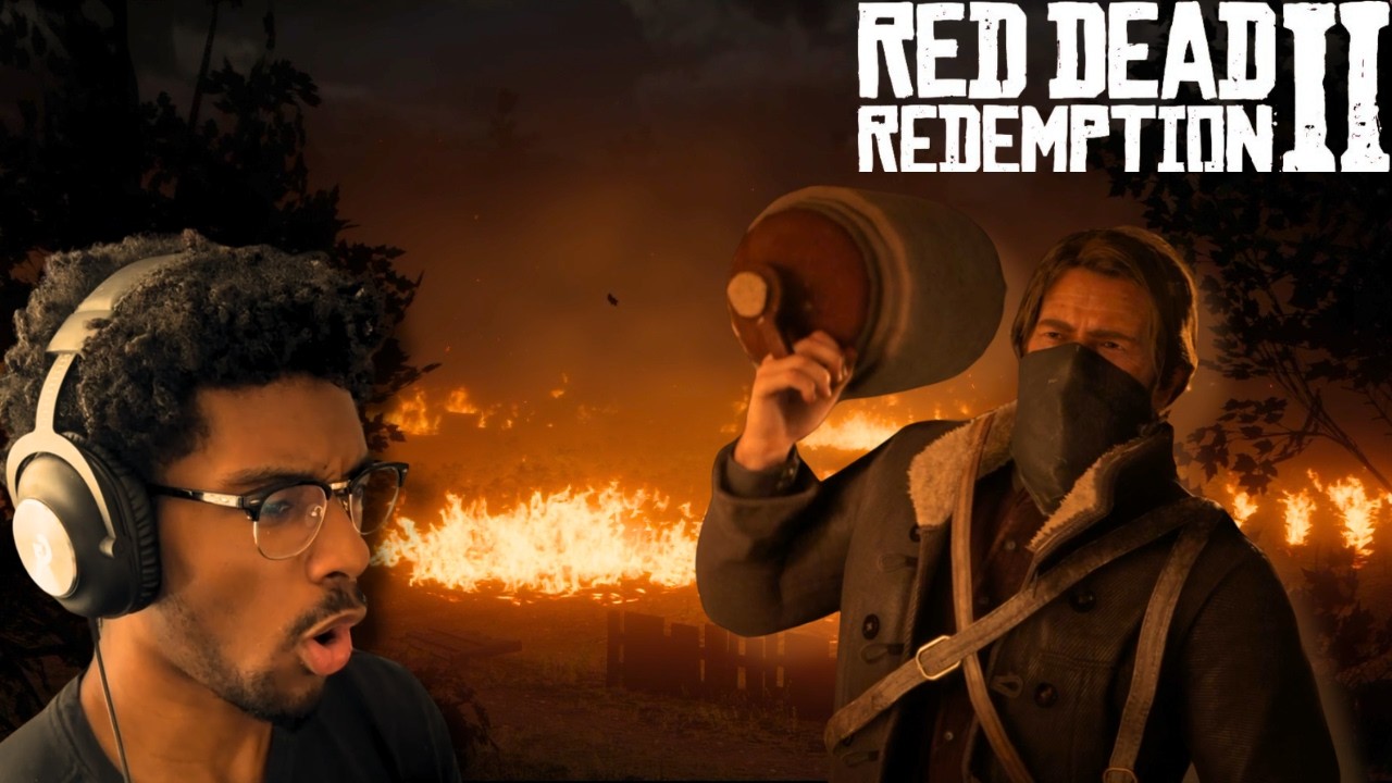 WE BURNT DOWN THEIR FARM?! | Red Dead Redemption 2 (EP 8)