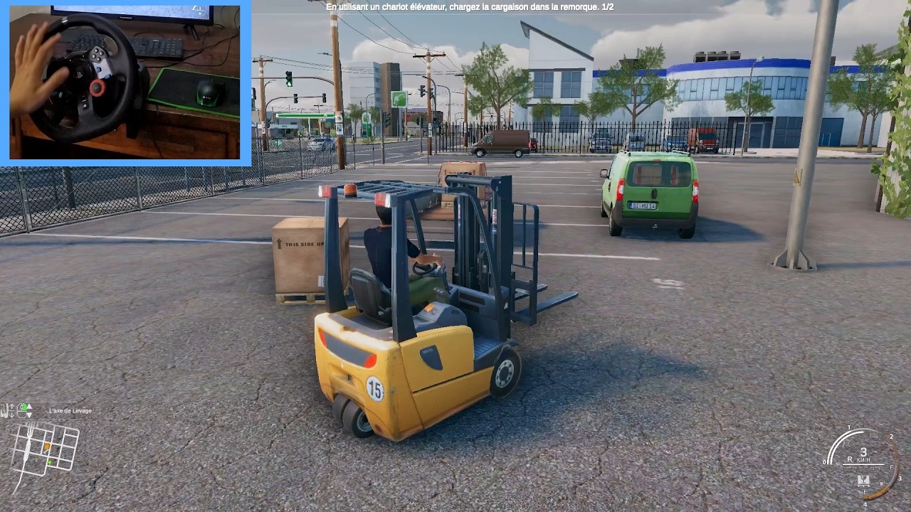 TRUCK & LOGISTICS SIMULATOR I Logitech g29  I Gameplay