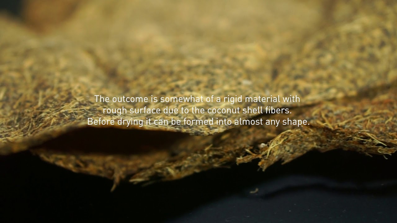 FabFuture at FabCafe KL: Bio Material, a closer look: Coconut + Tea