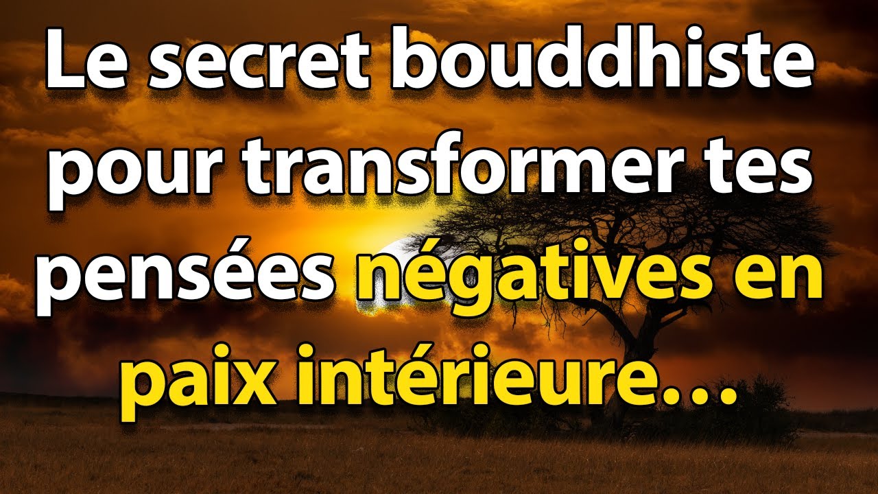 Tu peux TE LIBÉRER DE TES CROYANCES LIMITANTES… si tu comprends enfin CET enseignement Bouddhiste