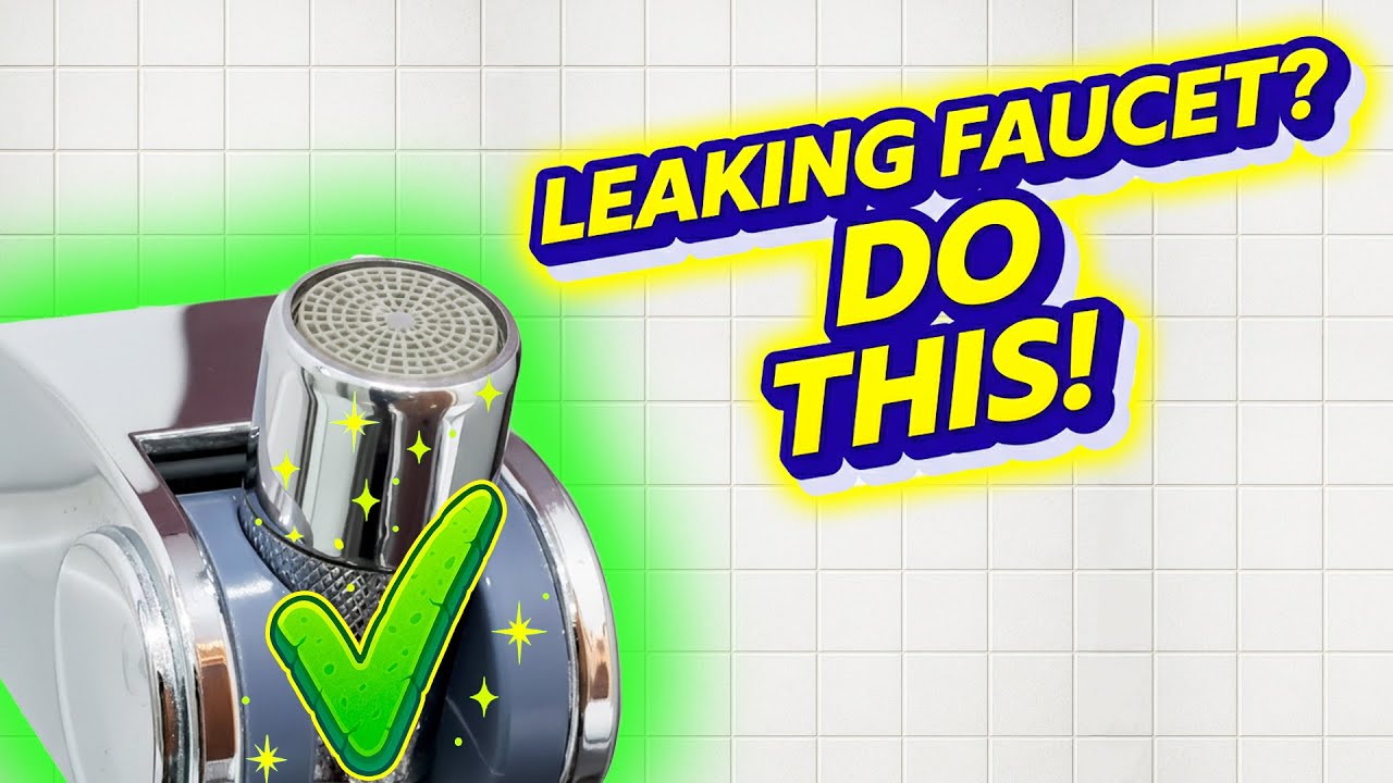 Fix a Leaking Compression Faucet FAST (Step-by-Step DIY Repair!)
