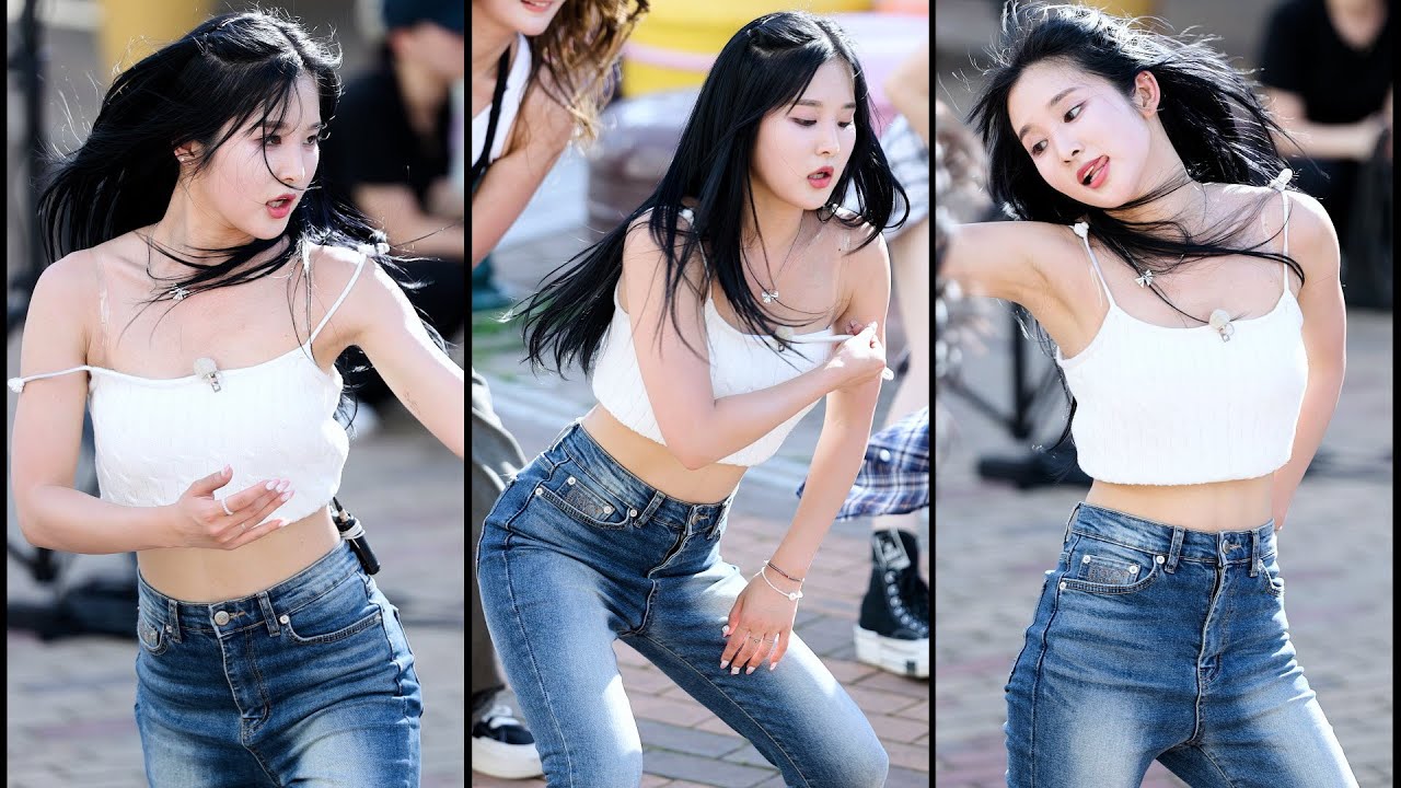 TRI.BE 트라이비 - Diamond 다이아몬드 | SongSun 송선 세로 직캠 | 담양 아리랑TV 댄스타그램 버스킹 240728 [KPOP FanCam 4K]