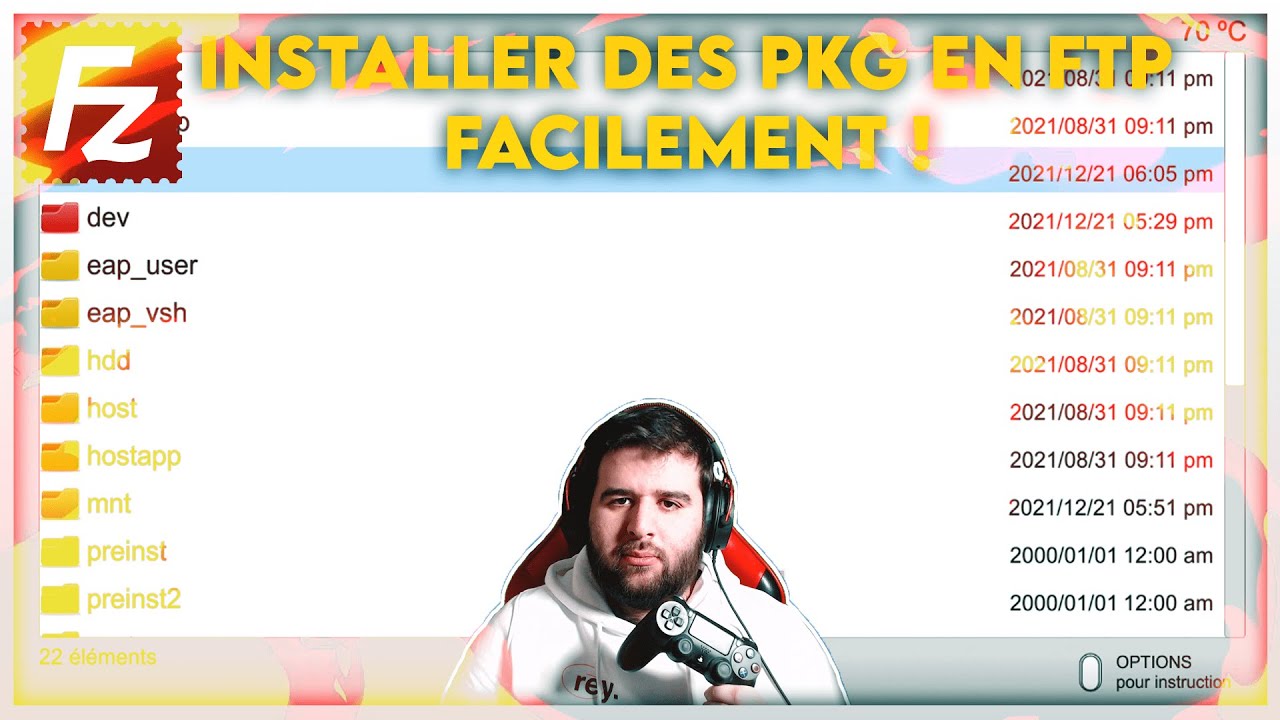 [TUTO] INSTALLER EN FTP DES PKG SUR PS4 GoldHEN