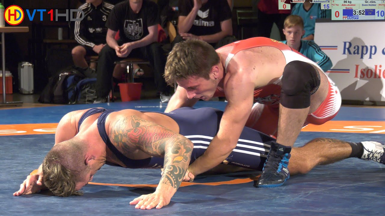 🤼 | Wrestling | 86kg GR: Alin-Andrei Suciu (Rheinfelden) vs. Sven Hohler (Adelhausen)
