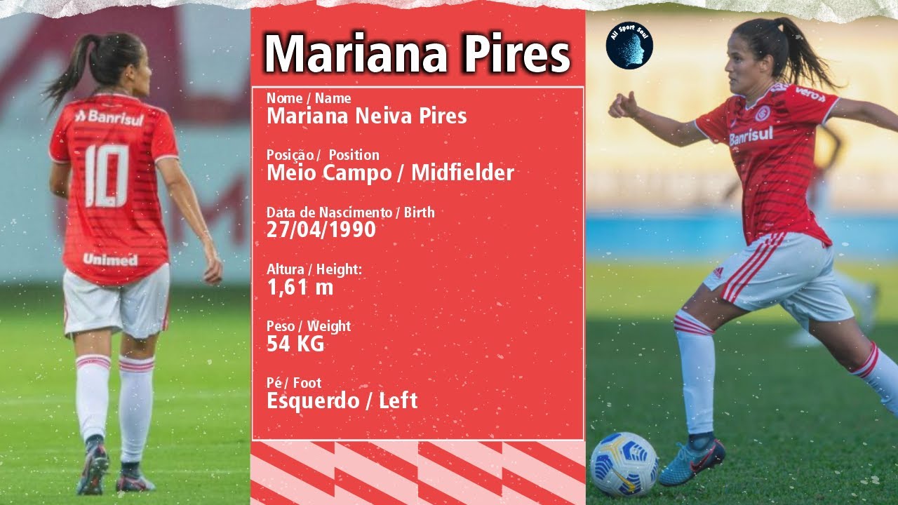 Melhores momentos da jogadora Mariana Pires atuando pela equipe do Internacional 2021