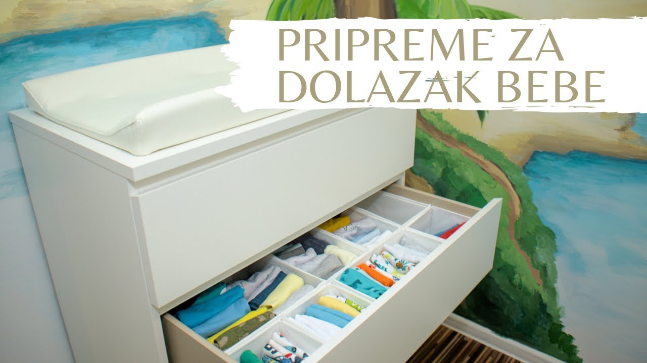 O komodi za bebine stvari i malenoj garderobici