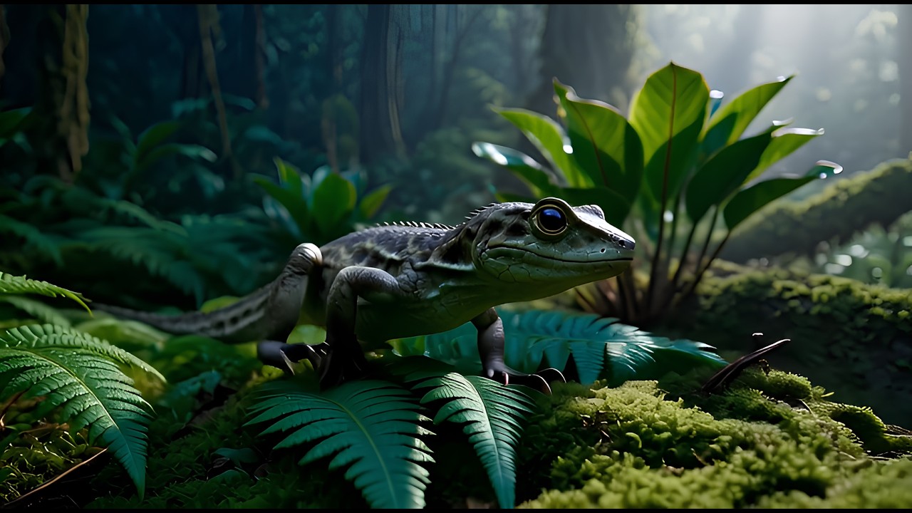 Dinosaur Planet  OLED Demo HDR 8K Ultra HD Dolby Vision 60fps Prehistoric Nature