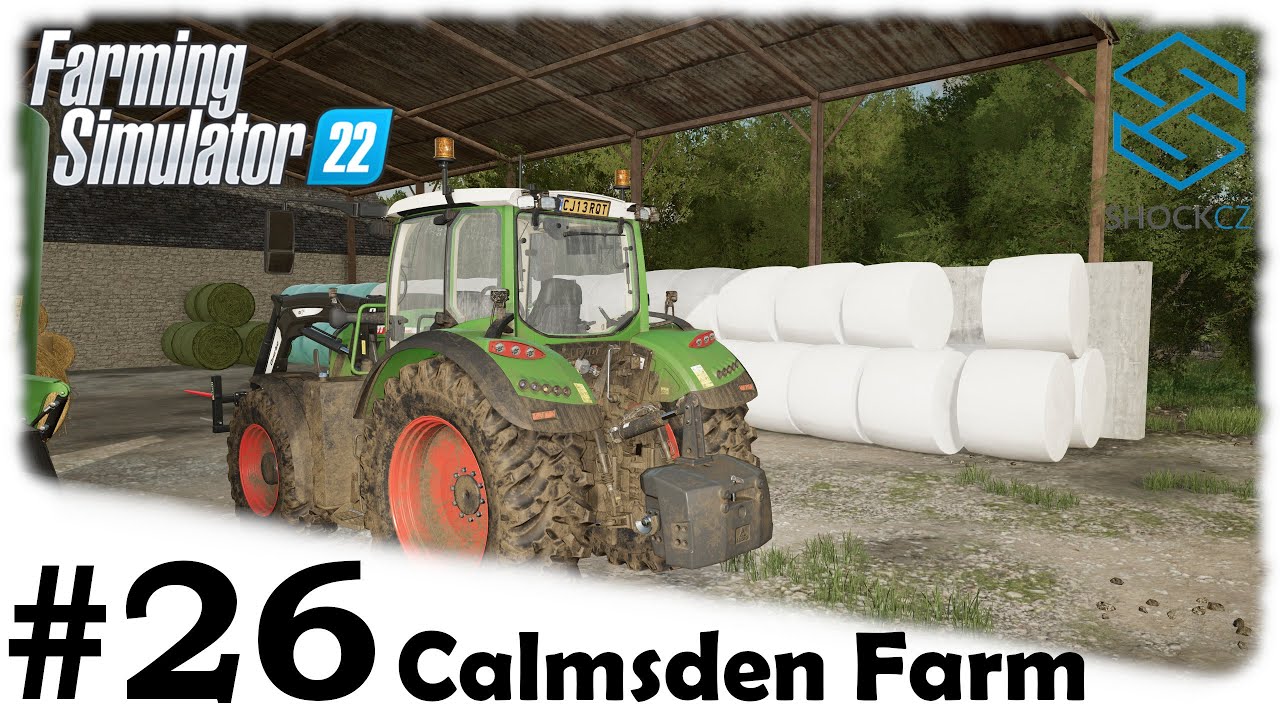 LISOVÁNÍ MATERIÁLŮ | Farming Simulator 22 | #26 | Calmsden Farm
