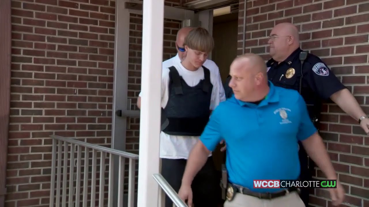 RAW VIDEO: Dylann Roof Escorted To Transport Vehicle & Shelby Press Conference