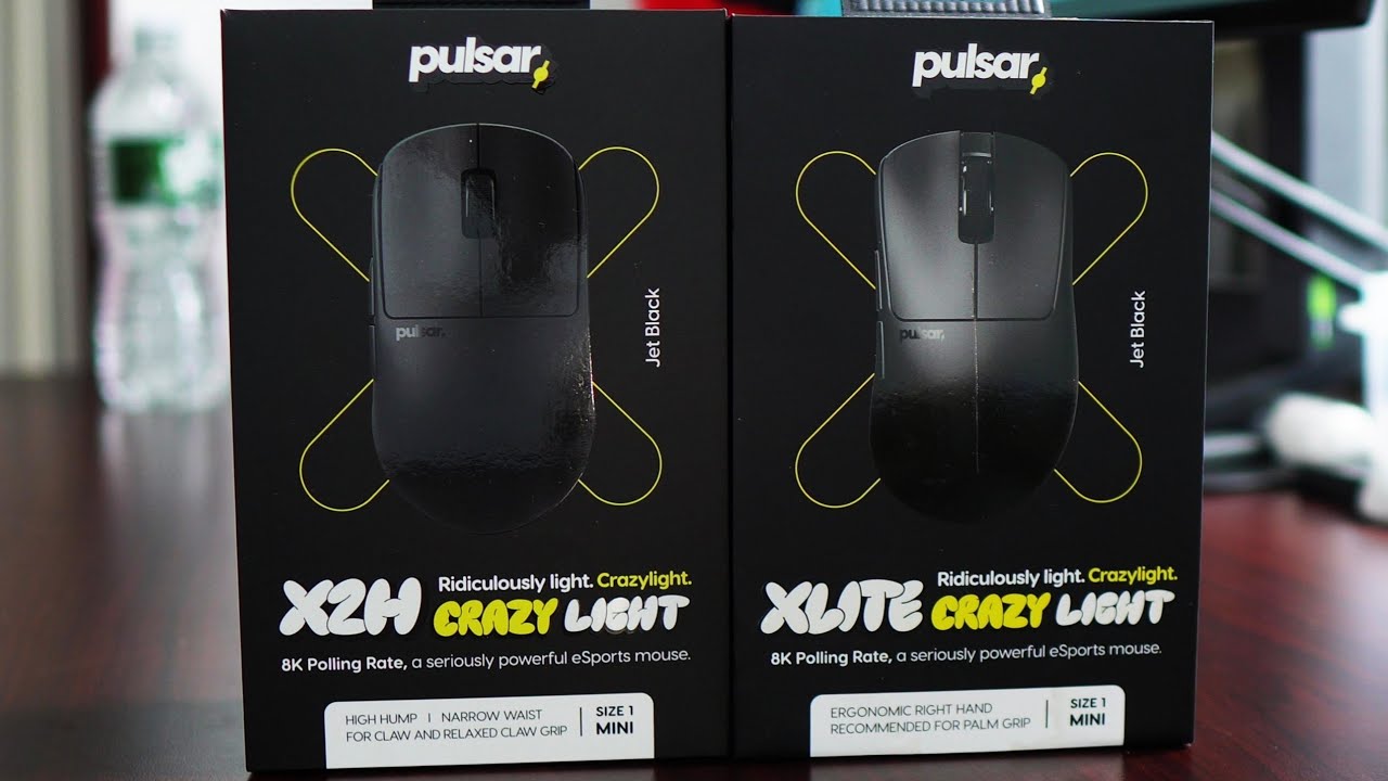 Обзоры мышей Pulsar X2H и XLITE Crazylight (НЕ ШОКИРУЮЩИЕ)