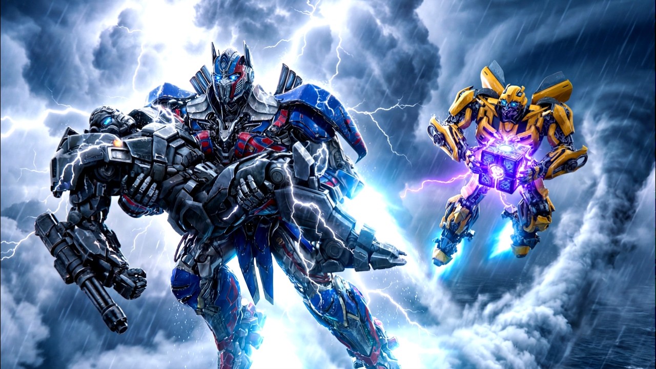 Optimus Prime & Bumblebee Rescue Ironhide After Battle With Kraken In The Ocean  | ASMR Restoration🔥