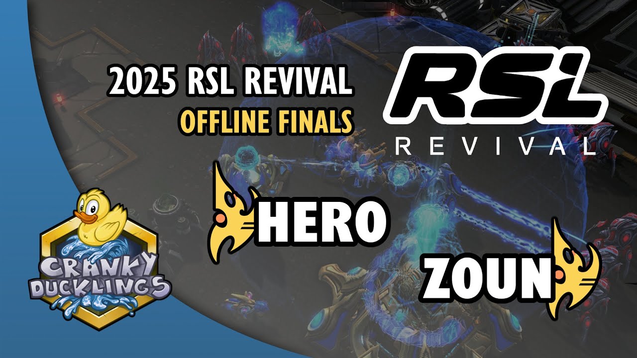herO vs Zoun - PvP | 2025 RSL Revival: Offline Finals Co-Stream | StarCraft 2 Tournament
