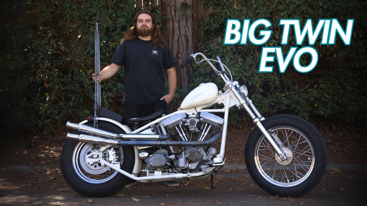 Elijah's 1999 Big Twin Evo Chopper