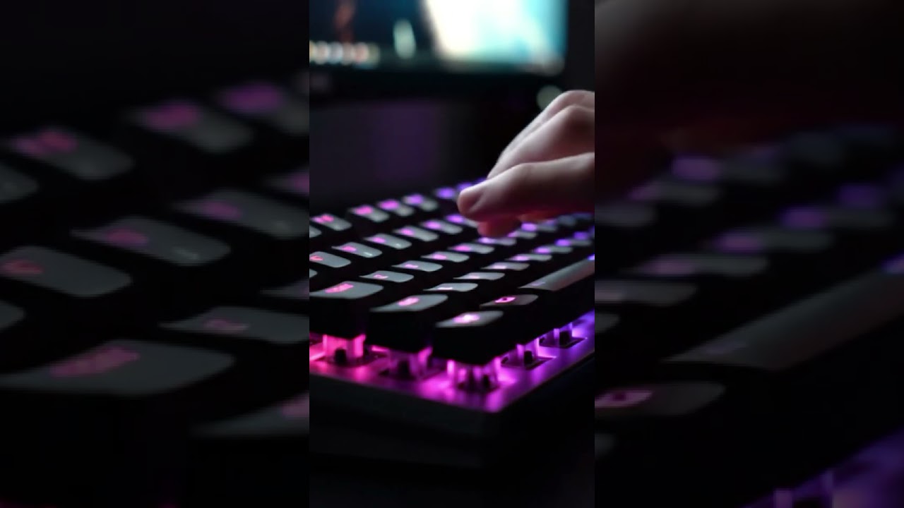 🎧 Relaxing Mechanical Keyboard Sounds + RGB 
