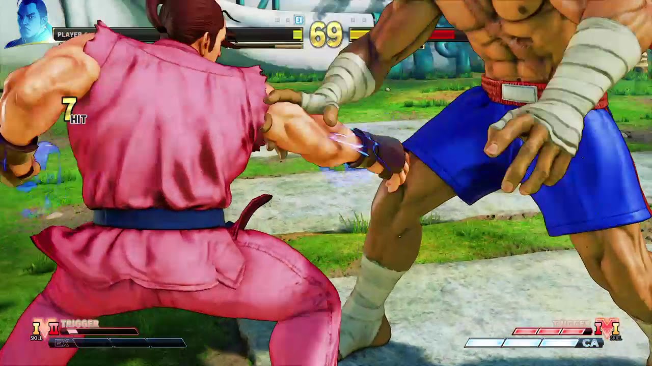 STREET FIGHTER V Dan vs Sagat