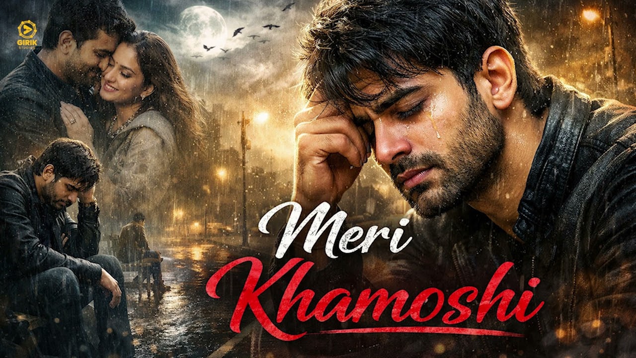 Meri Khamoshi (Official Lyrics Video) | Heart Touching Sad Song | Vishal | Shubham #girikstudios