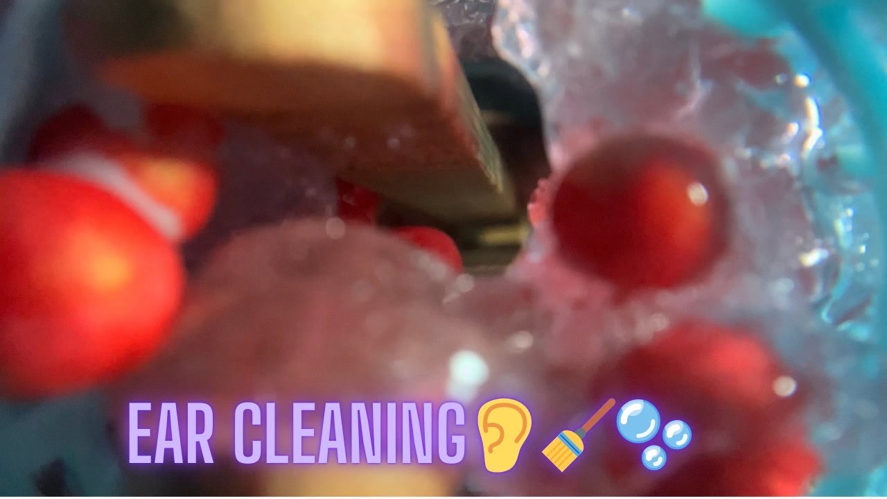ASMR Ear cleaning 👂🫧🧹 (relaxing)