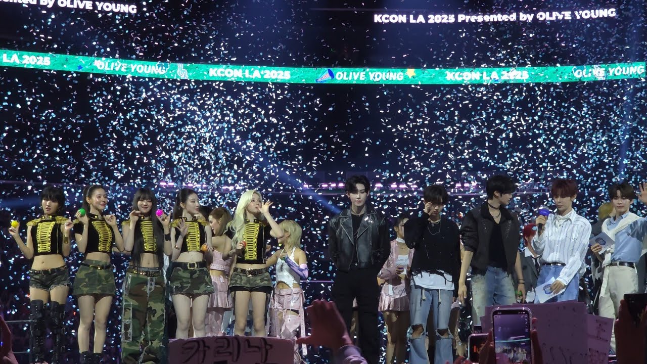 250803 KCON LA 2025 Day 3 Ending ZEROBASEONE HxW SEVENTEEN i-dle RIIZE MEOVV CRAVITY ALLDAY PROJECT