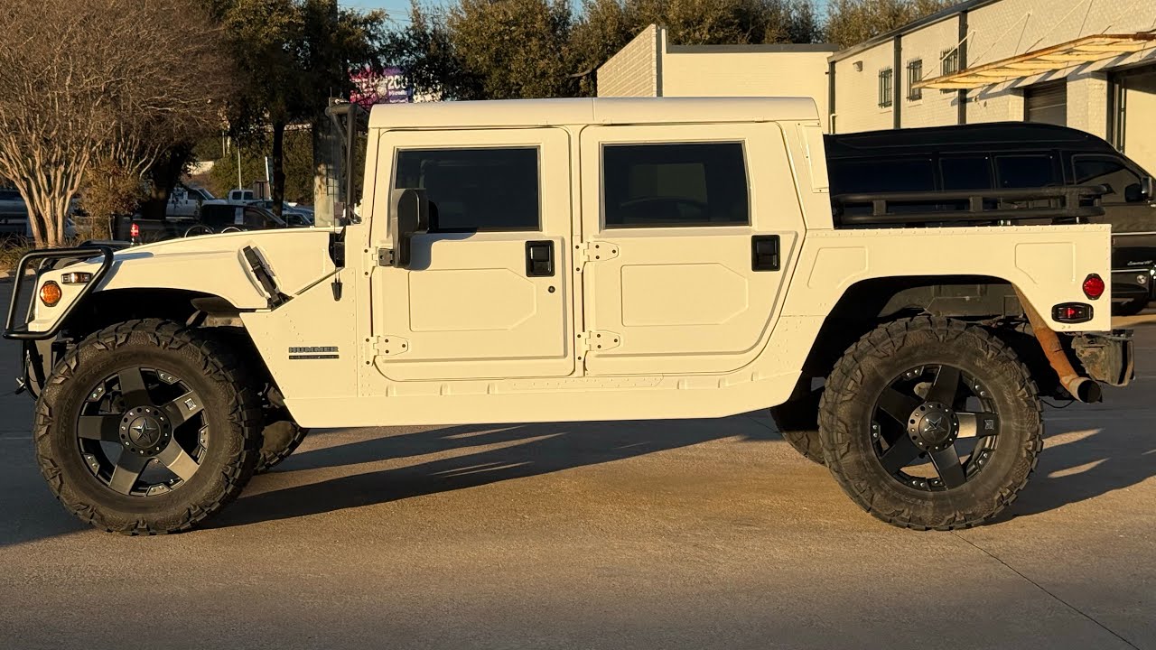 **RARE** Collector 2001 Hummer H1 HMC4 1 of 8 in Bright White Ever Made** General Engine Products**
