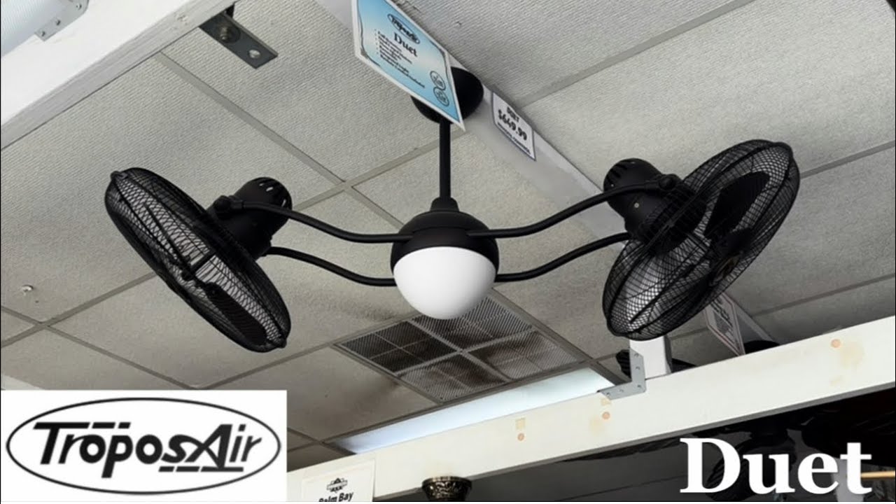 50&rdquo; TroposAir Duet ceiling fan 
