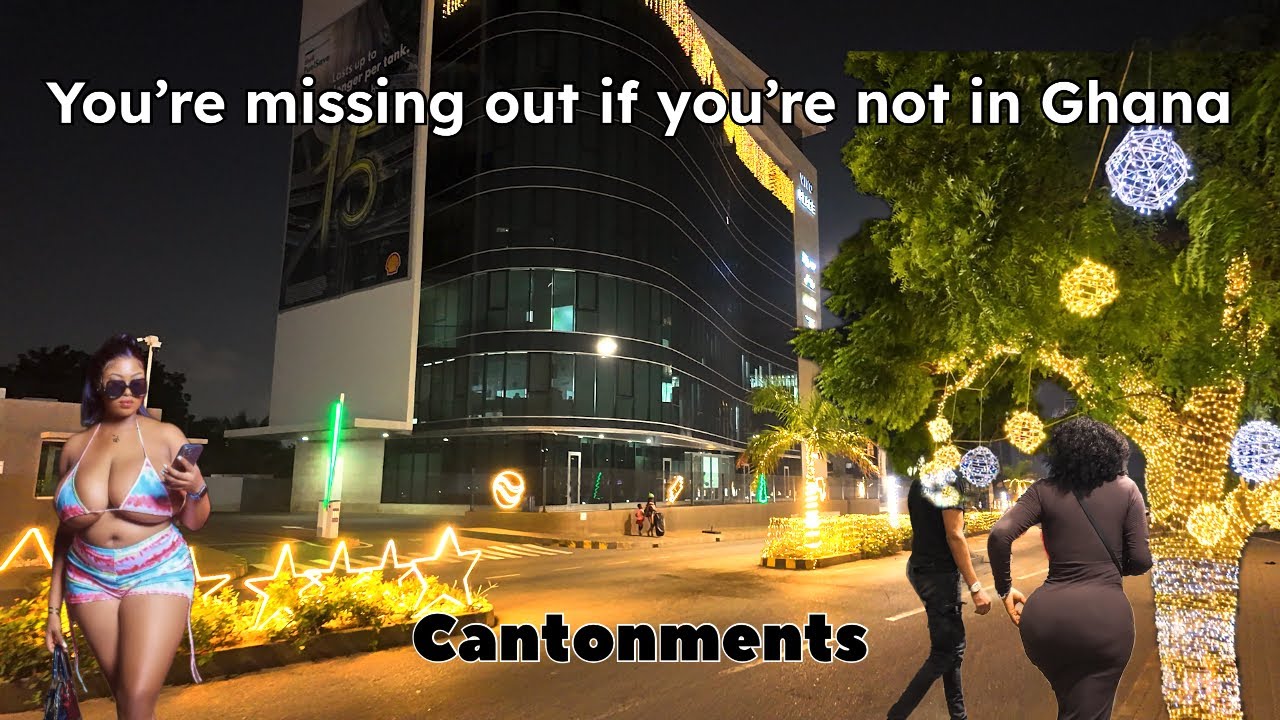 2025 CANTONMENTS CHRISTMAS DECORATIONS | GHANA NIGHTLIFE