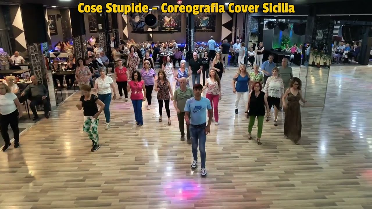 Cose Stupide - Coreografia Cover Sicilia Ballo di gruppo 2025 - Segue Video di Spalle