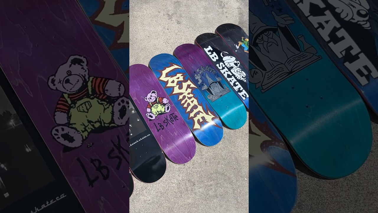 Long Beach Skate Co decks