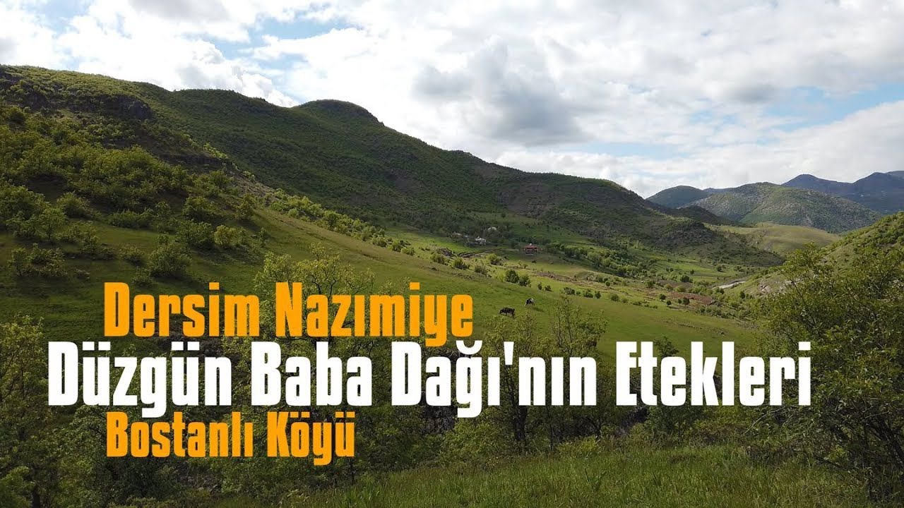 Düzgün Baba Dağı'nın Etekleri Mayıs 2022- Bostanlı Köyü | Dersim Nazımiye