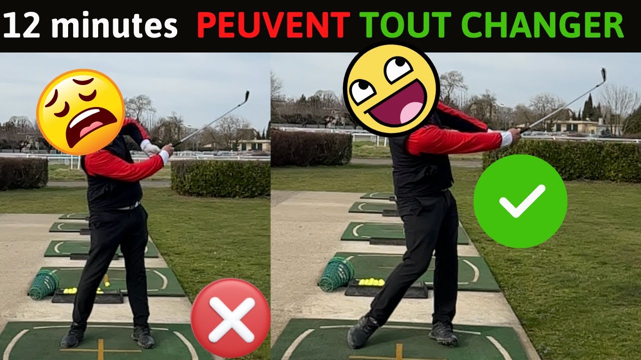 Golf : Comment garder les bras tendus (allongés) ? cours de golf