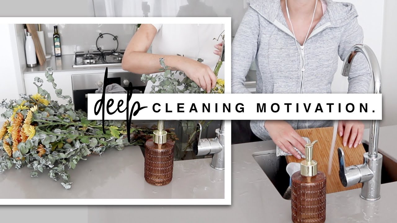 Whole House Clean With Me - DEEP CLEAN MOTIVATION & Extreme Cleaning Routine