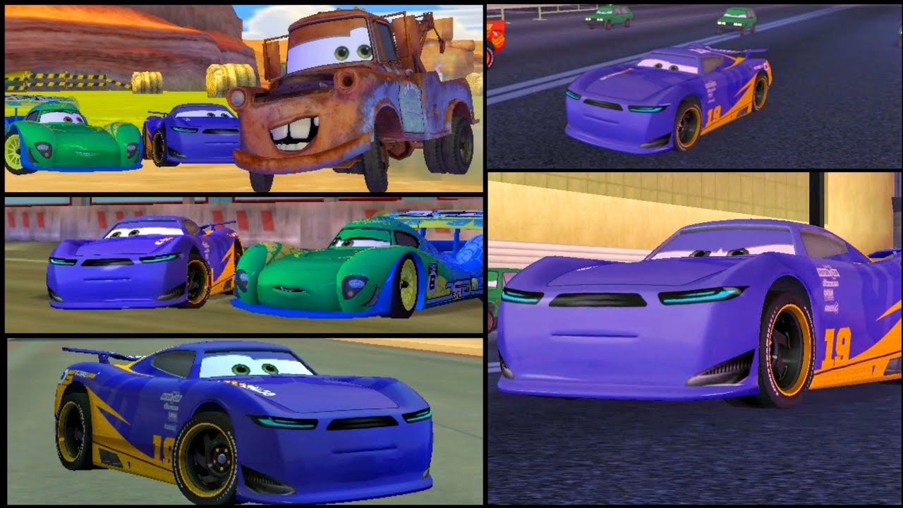 Дэнни Свервез (Next Gen) во всех сюжетных кат-сценах игры Cars 2: The Video Game (PC)