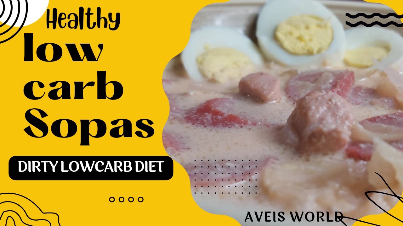 Creamy Lowcarb Sopas NO Macaroni Dirty LC Diet PAANO MAGLUTO #lowcarb #viral #how ||Aveis World