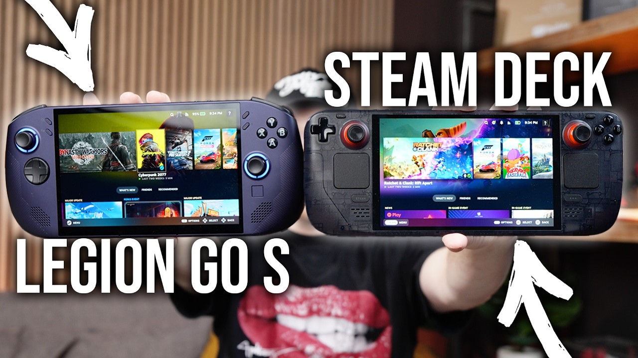 Steam Deck vs Lenovo Legion Go S Steam OS: Which Should YOU BUY?