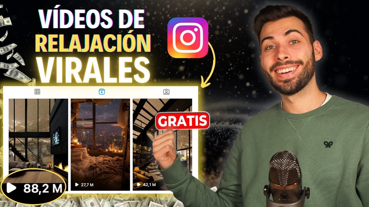 Cómo Crear VÍDEOS VIRALES Relajantes de Nieve o Lluvia por IA GRATIS 🌨️ Tutorial FÁCIL