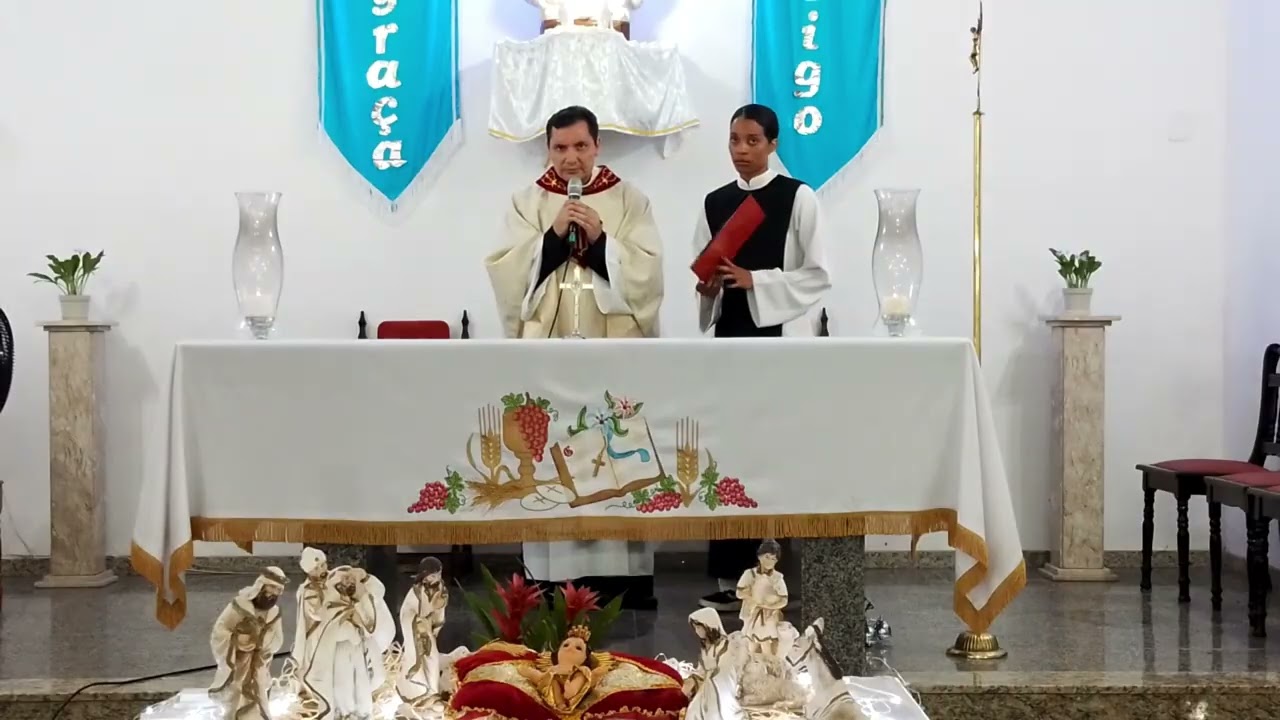 Epifania do Senhor em 04/01/2026 com adoração ao Santíssimo.